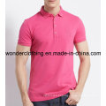 Custom Fashion Cotton Men Camisa Polo por atacado